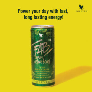 FAB FOREVER ACTIVE BOOST CITRUS 4X250ML